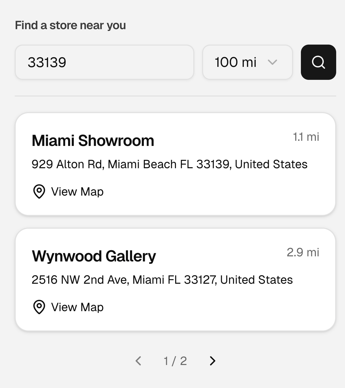 Shopify Store Locator screenshot 1